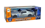 Auto Sportowe R/C 1:16 Srebrne Niebieskie Pasy Pilot