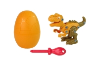 Dinosaur Tyrannosaurus Rex set with Egg DIY Screwdriver Orange