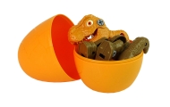 Dinosaur Tyrannosaurus Rex set with Egg DIY Screwdriver Orange