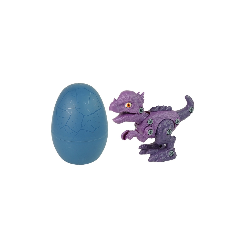 Set Dinosaur Stygimoloch with Egg DIY Screwdriver Purple