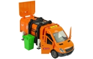 Rubbish Truck with Friction Drive Sound Effects Orange