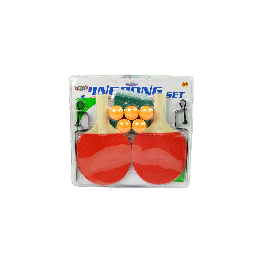 Ping Pong Set Table Tennis Rackets, 5 Ball Net