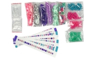 Bracelet Making Set Coloured Beads Container Creator