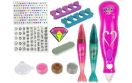 Nail Painting Set Nail Pens Glitter Dispenser Diamonds
