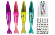 Nail Painting Set Nail Lacquers Pens Coloured Stickers