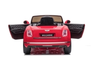 Elektromobilis Bentley Mulsanne, lakuotas raudonas-Elektromobiliai vaikams, Mašinos-e-vaikas