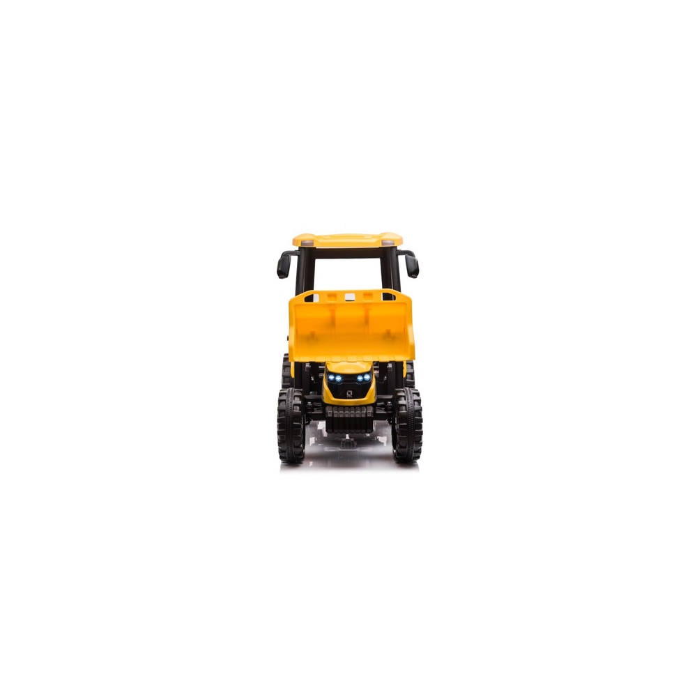 Elektrinis traktorius su priekaba Hercules 24V, Yellow-Elektromobiliai vaikams, Traktoriai-e-vaikas