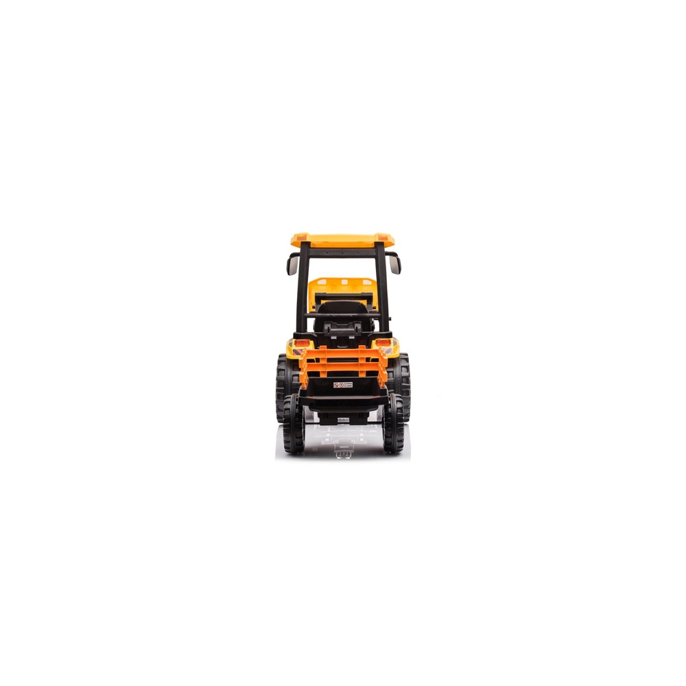 Elektrinis traktorius su priekaba Hercules 24V, Yellow-Elektromobiliai vaikams, Traktoriai-e-vaikas