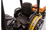 Elektrinis traktorius su priekaba Hercules 24V, Yellow-Elektromobiliai vaikams, Traktoriai-e-vaikas