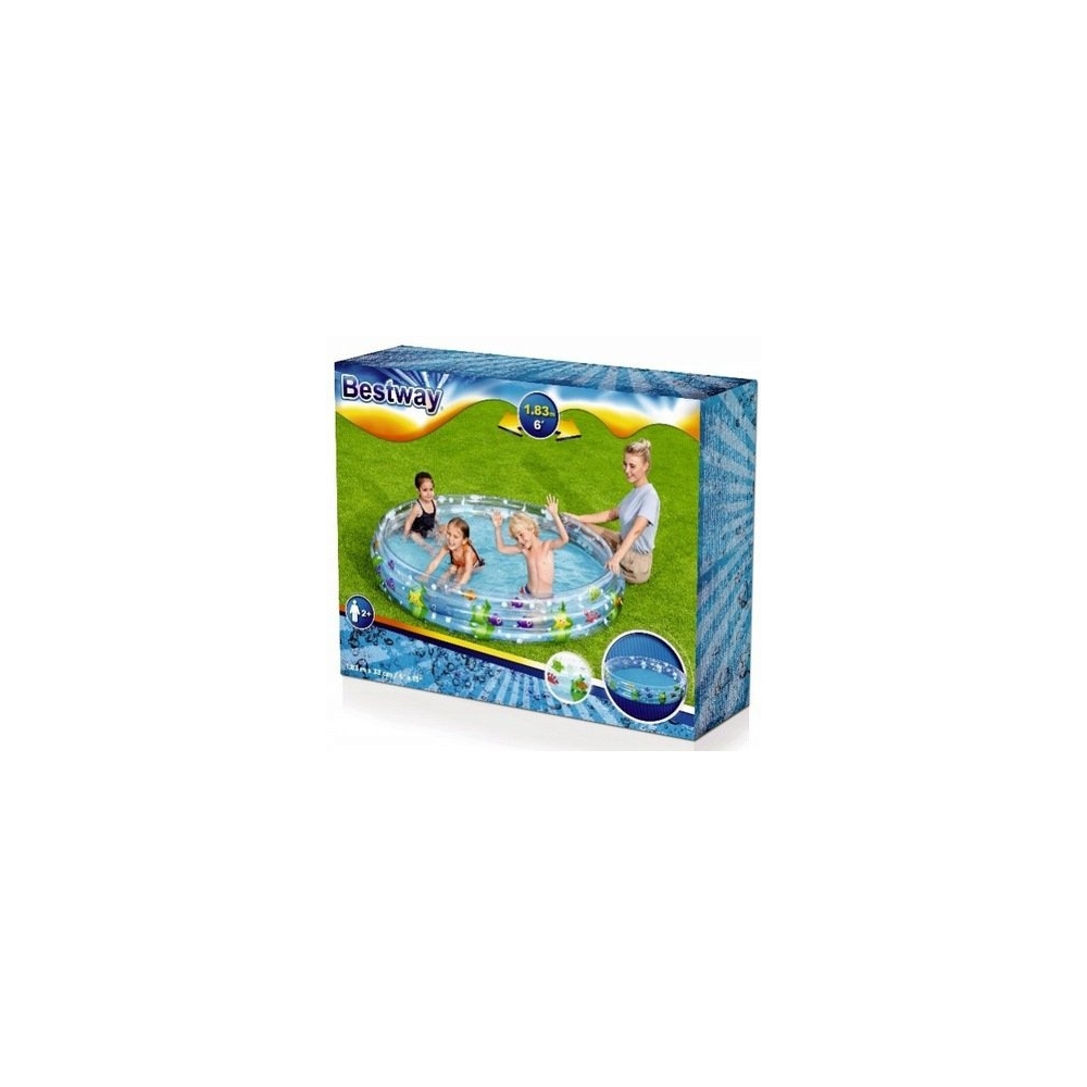 Pripučiamas baseinas "Marine World" 183 x 33 cm Bestway 51005