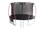 LEAN Sport Max 16ft Trampoline Black-Pink
