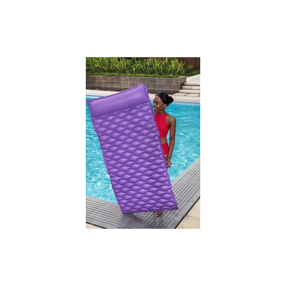 Dmuchany Materac Plażowy Fioletowy 213 x 86 cm Bestway 44020