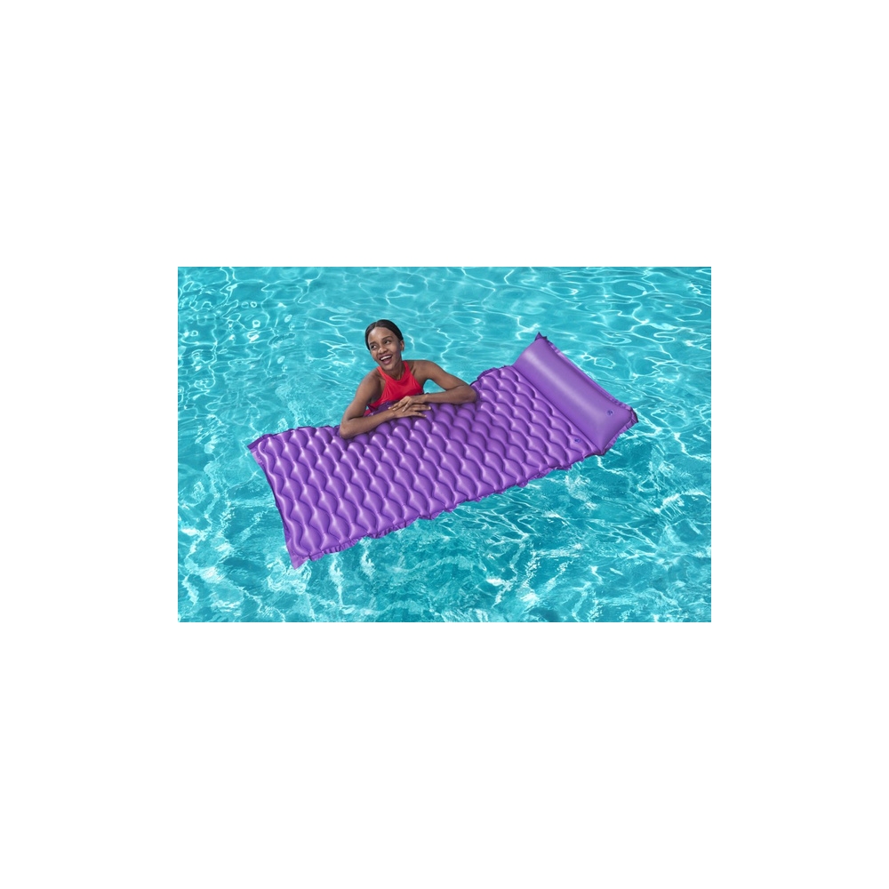 Dmuchany Materac Plażowy Fioletowy 213 x 86 cm Bestway 44020