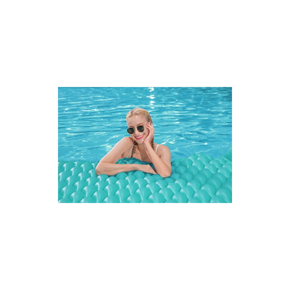 Dmuchany Materac Plażowy Turkusowy 213 x 86 cm Bestway 44020