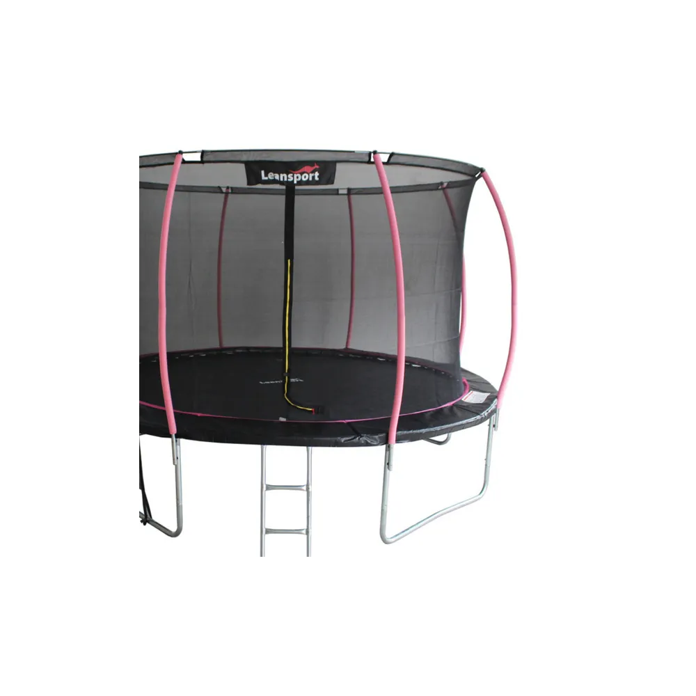 Spyruoklių dangtis batutui Sport Max 8ft Juoda ir rožinė