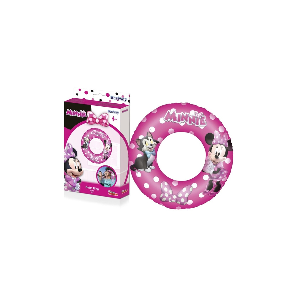 Pompowane Koło Do Pływania Myszka Minnie 56 cm Bestway 91040