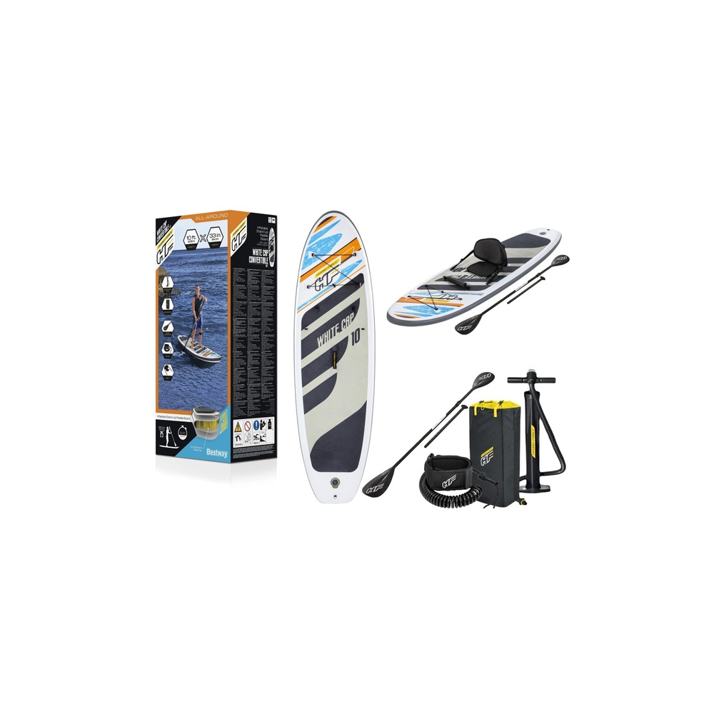 Deska Sup Hydro-Force 305 x 84 x 12 cm White Cap Bestway 65341