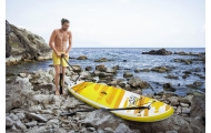 "Sup Hydro-Force" lenta geltona 320 x 76 x 12 cm Bestway 65348