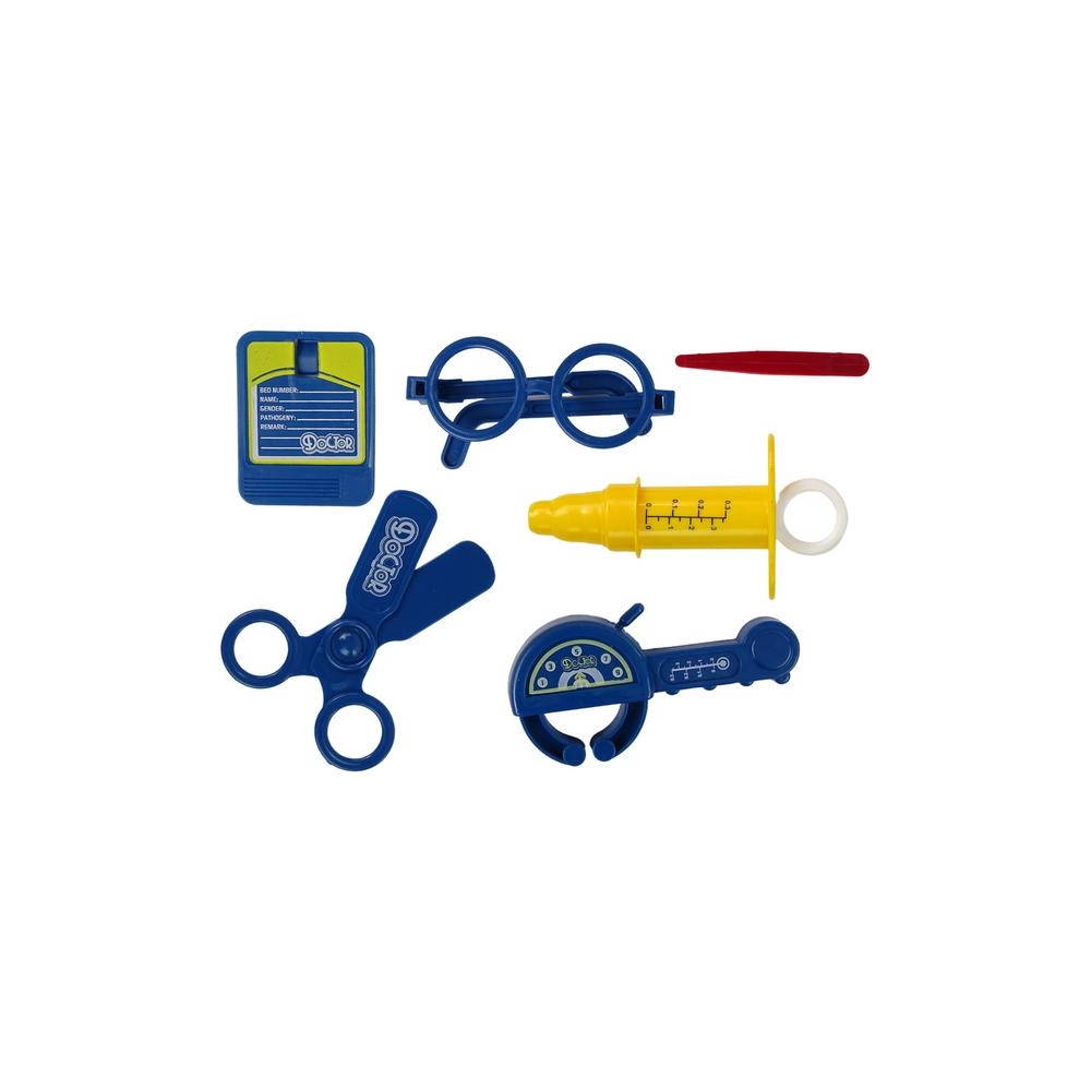 Doctor Kit in Backpack Doctor Stethoscope Scissors Yellow