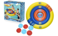 Inflatable Pool Game Arcade Shield, Frisbee 140 cm Bestway 52566