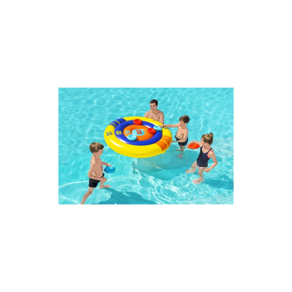 "Bestway 52566" pripučiamas baseino žaidimas "Arcade Shield", frisbee 140 cm