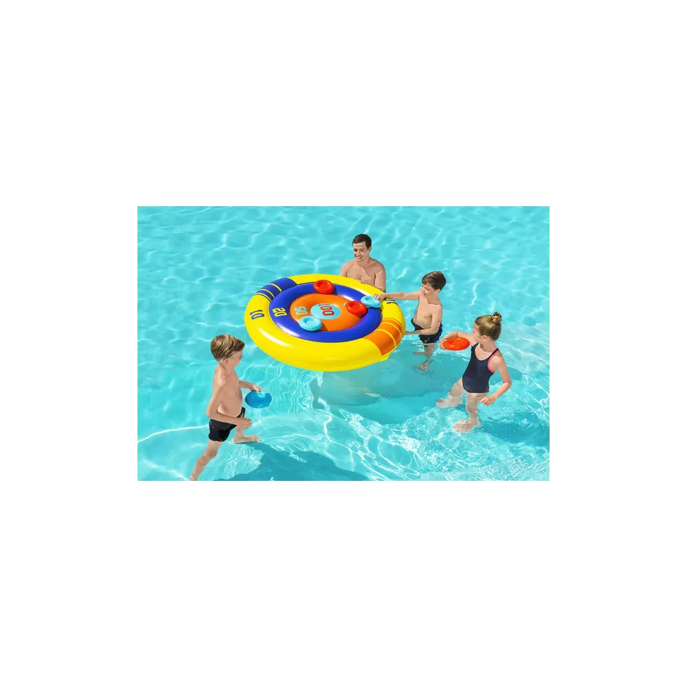 "Bestway 52566" pripučiamas baseino žaidimas "Arcade Shield", frisbee 140 cm