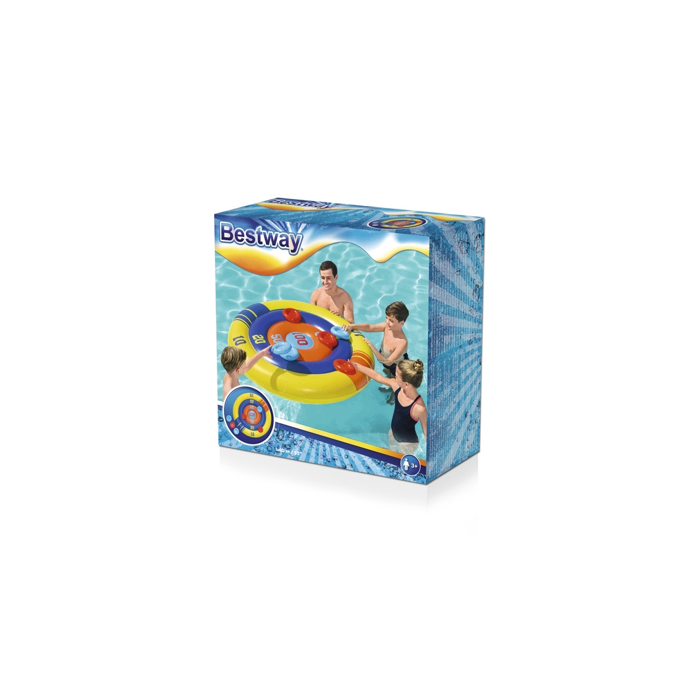 "Bestway 52566" pripučiamas baseino žaidimas "Arcade Shield", frisbee 140 cm