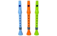 Set of Three Flutes for Children Animals