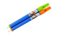 Set of Two Flutes for Children Blue Animals