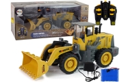 Huge excavator R/C loader Remote-controlled 360-degree rotation LED lights