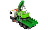 Car Transporter Roadside Assistance Tow Truck 1:16 Green Sound Lights