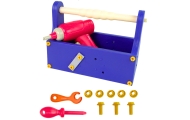 Building Blocks Set in Tool Box + Battery-driven screwdriver DIY TOOL BOX