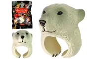 Hand Ring Educational Animals Bear White