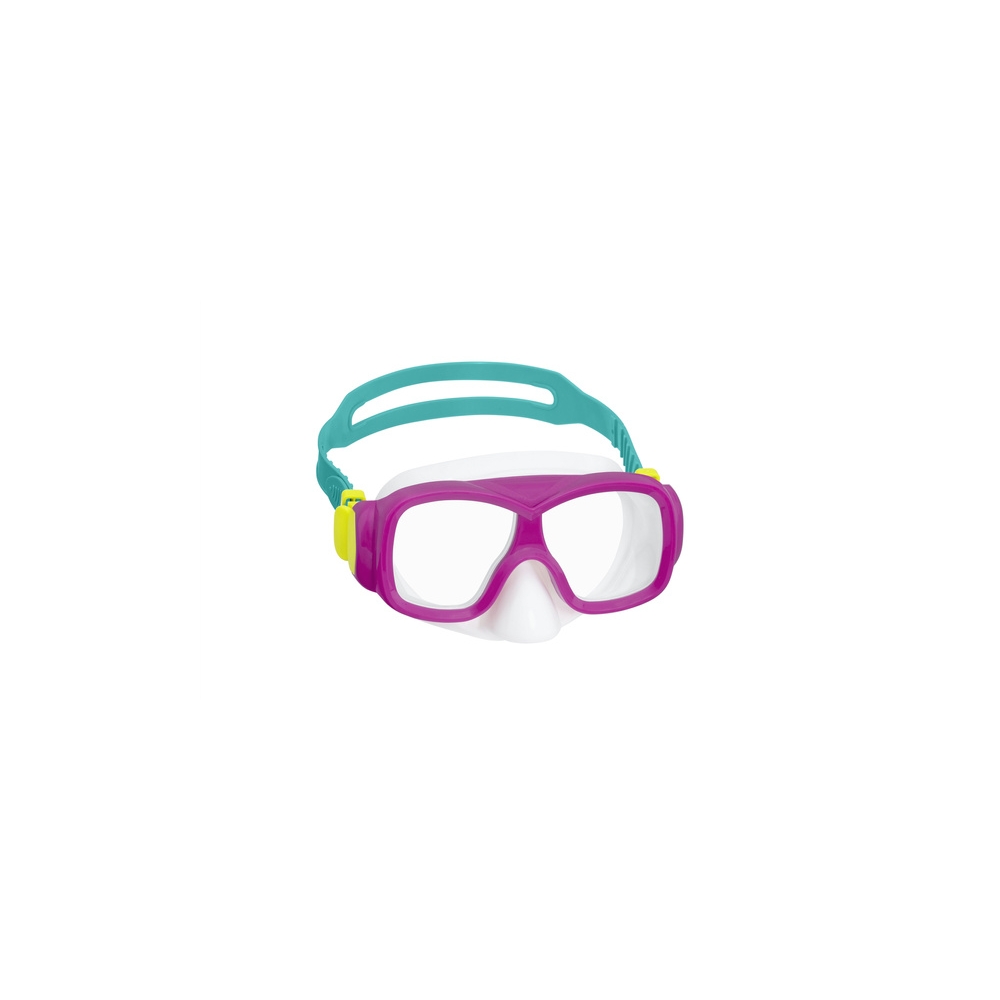 Diving Set Mask, Snorkel, Fins Pink Bestway 25019