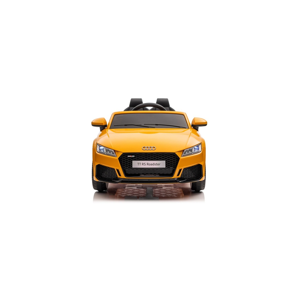 Elektromobilis Audi TT RS, Yellow-Elektromobiliai vaikams, Mašinos-e-vaikas