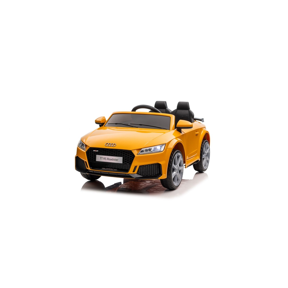 Elektromobilis Audi TT RS, Yellow-Elektromobiliai vaikams, Mašinos-e-vaikas