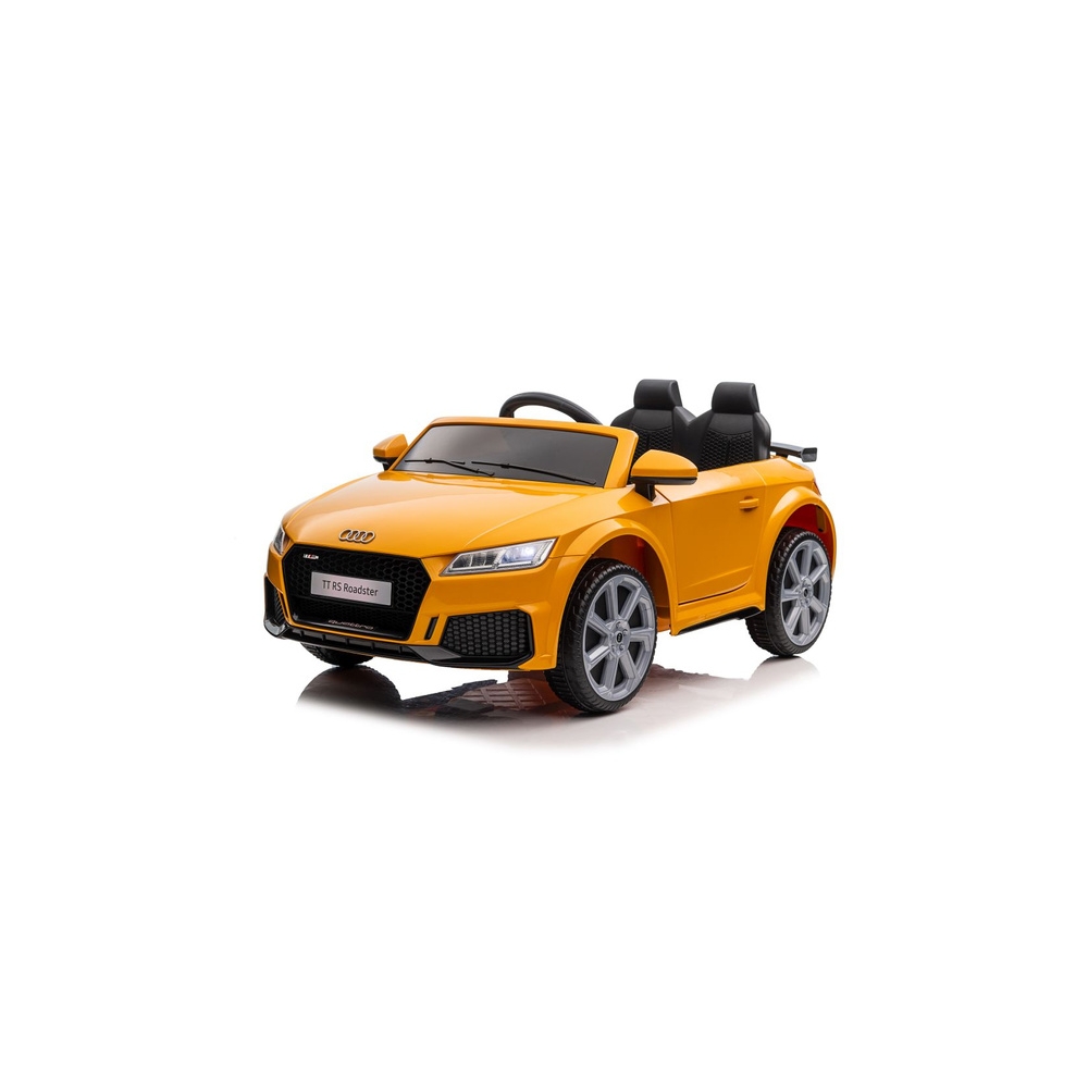 Elektromobilis Audi TT RS, Yellow-Elektromobiliai vaikams, Mašinos-e-vaikas