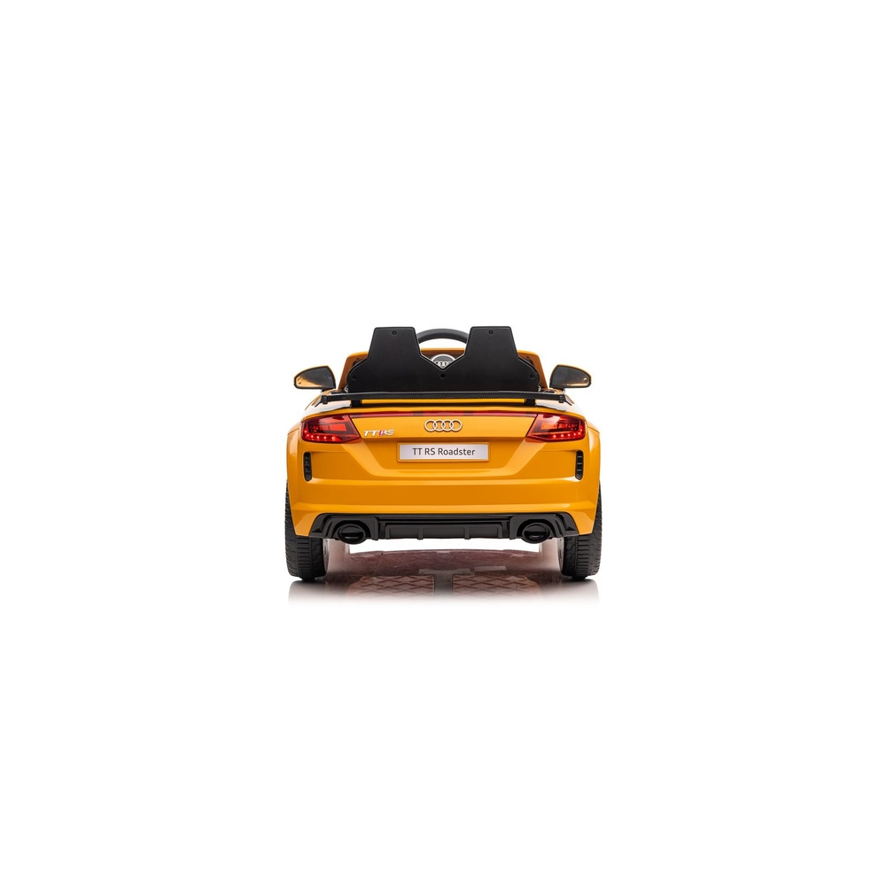 Elektromobilis Audi TT RS, Yellow-Elektromobiliai vaikams, Mašinos-e-vaikas