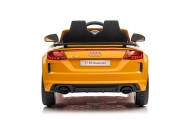 Elektromobilis Audi TT RS, Yellow-Elektromobiliai vaikams, Mašinos-e-vaikas