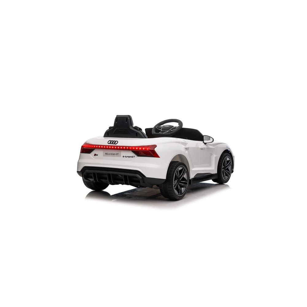 Elektromobilis Audi E- Tron GT QLS-6888, White-Elektromobiliai vaikams, Mašinos-e-vaikas