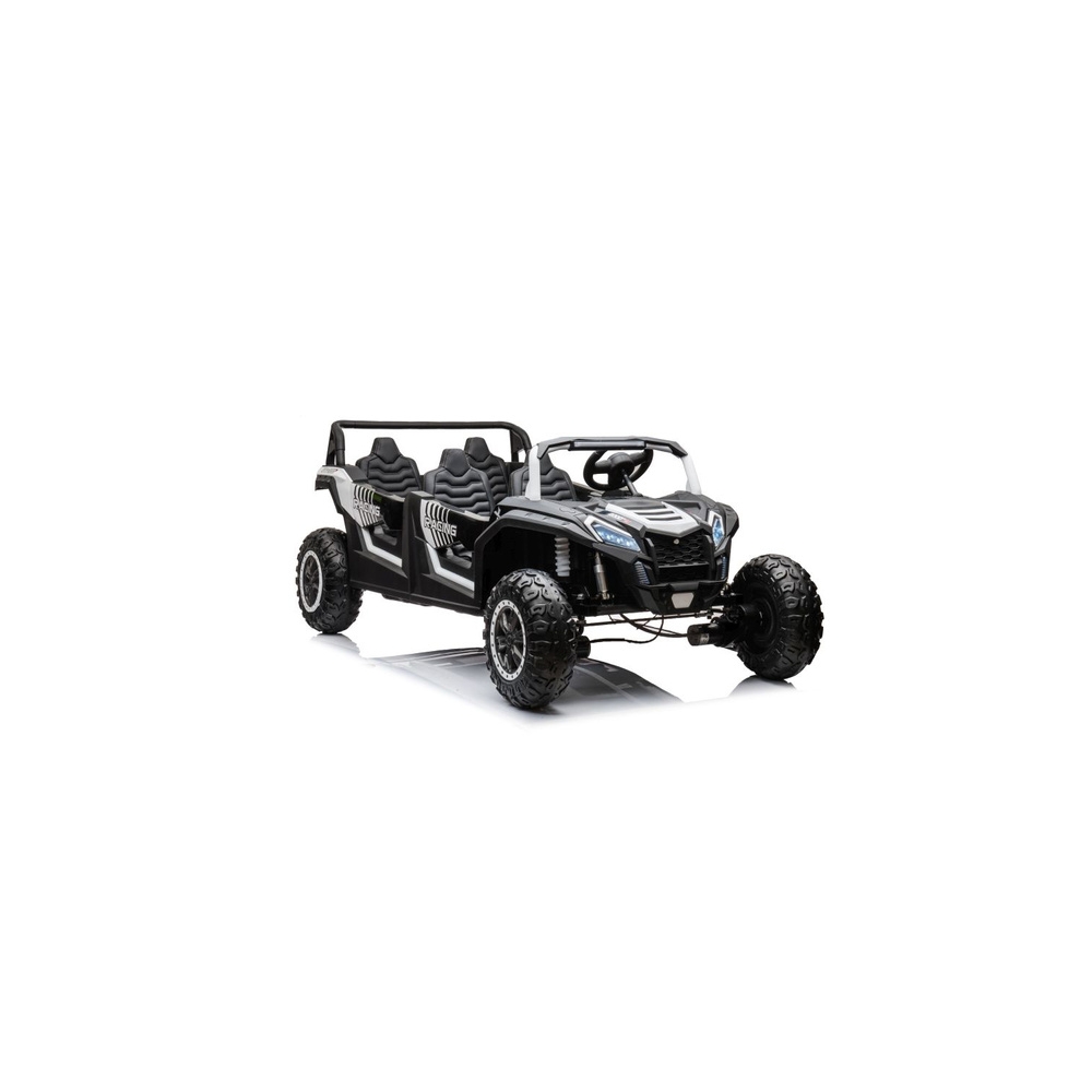 Keturvietis elektrinis Buggy A033 4x4 24V, White-Elektromobiliai vaikams, Keturračiai ir bagiai-e-vaikas