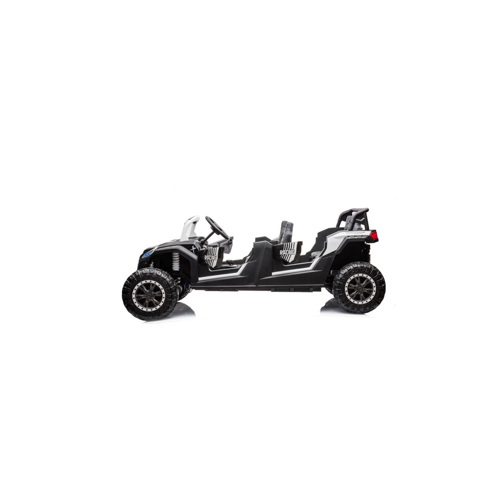 Keturvietis elektrinis Buggy A033 4x4 24V, White-Elektromobiliai vaikams, Keturračiai ir bagiai-e-vaikas