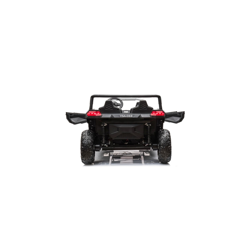 Keturvietis elektrinis Buggy A033 4x4 24V, White-Elektromobiliai vaikams, Keturračiai ir bagiai-e-vaikas