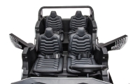 Keturvietis elektrinis Buggy A033 4x4 24V, White-Elektromobiliai vaikams, Keturračiai ir bagiai-e-vaikas