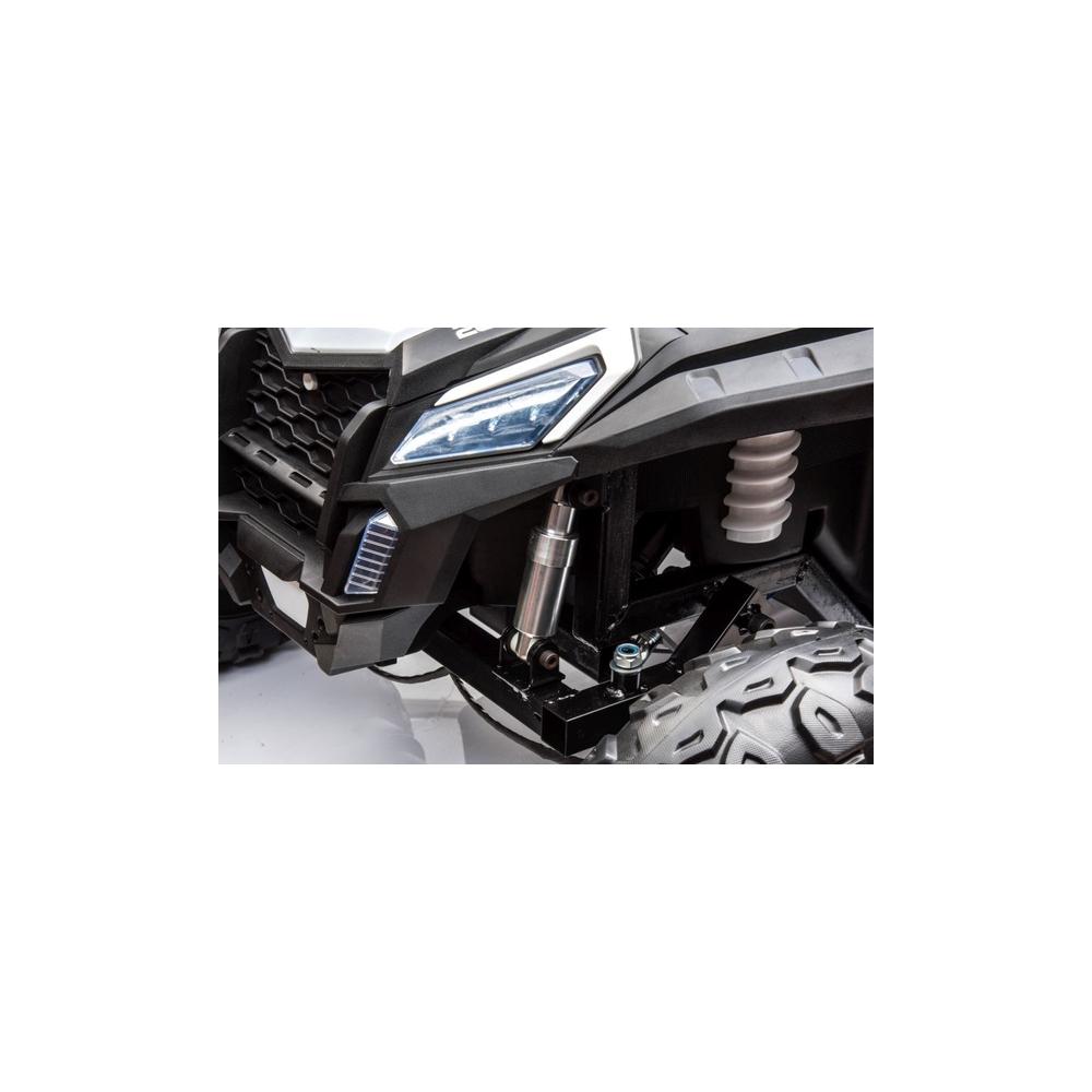 Keturvietis elektrinis Buggy A033 4x4 24V, White-Elektromobiliai vaikams, Keturračiai ir bagiai-e-vaikas