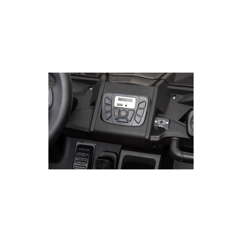 Keturvietis elektrinis Buggy A033 4x4 24V, White-Elektromobiliai vaikams, Keturračiai ir bagiai-e-vaikas