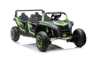 Keturvietis elektrinis Buggy A033 4x4 24V, Green-Elektromobiliai vaikams, Keturračiai ir bagiai-e-vaikas