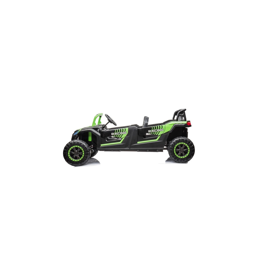 Keturvietis elektrinis Buggy A033 4x4 24V, Green-Elektromobiliai vaikams, Keturračiai ir bagiai-e-vaikas