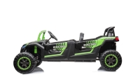 Keturvietis elektrinis Buggy A033 4x4 24V, Green-Elektromobiliai vaikams, Keturračiai ir bagiai-e-vaikas