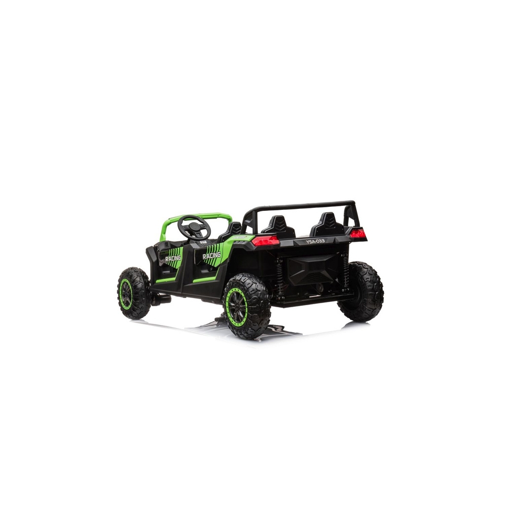 Keturvietis elektrinis Buggy A033 4x4 24V, Green-Elektromobiliai vaikams, Keturračiai ir bagiai-e-vaikas